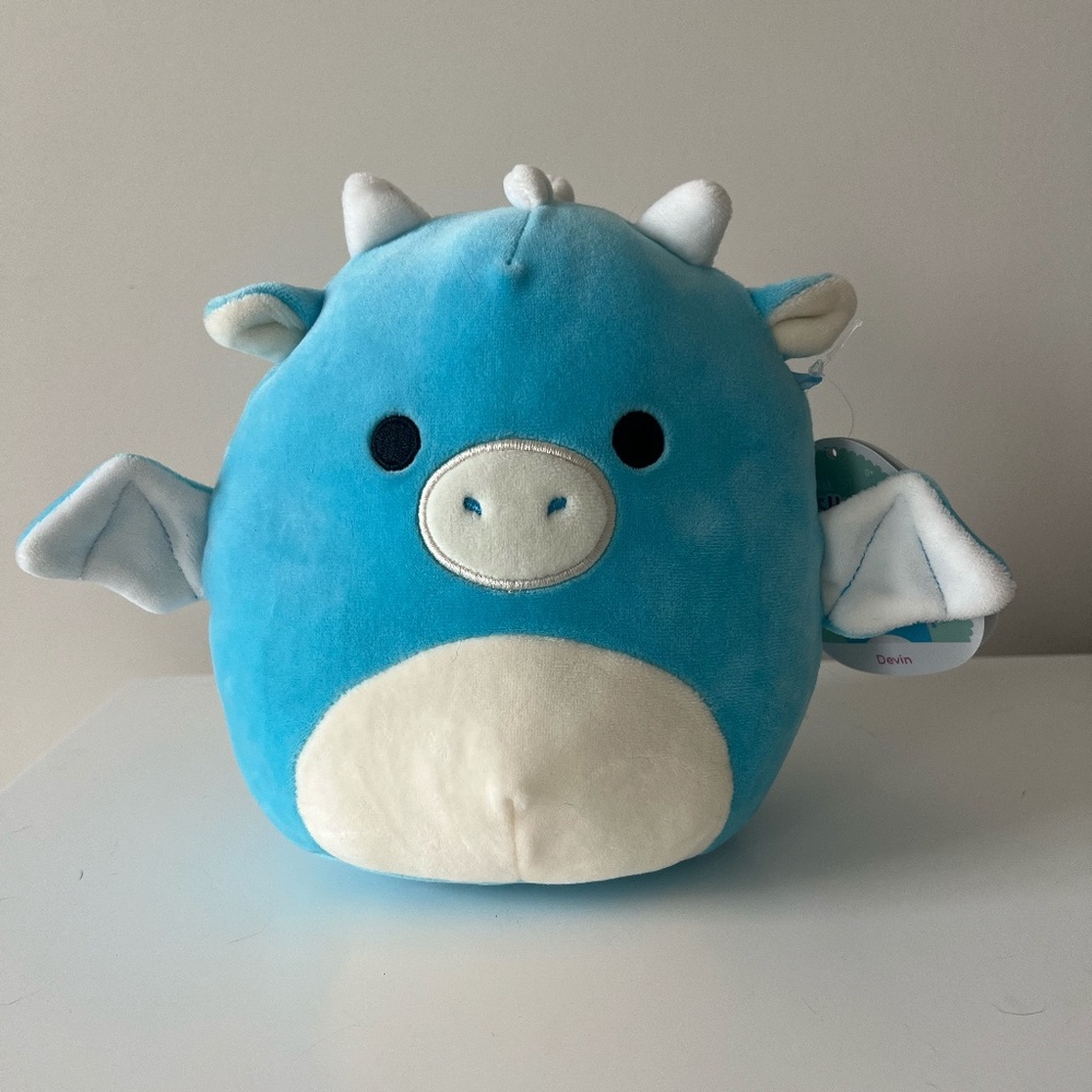 Squishmallows Baby NEW 7" Devin the Dragon